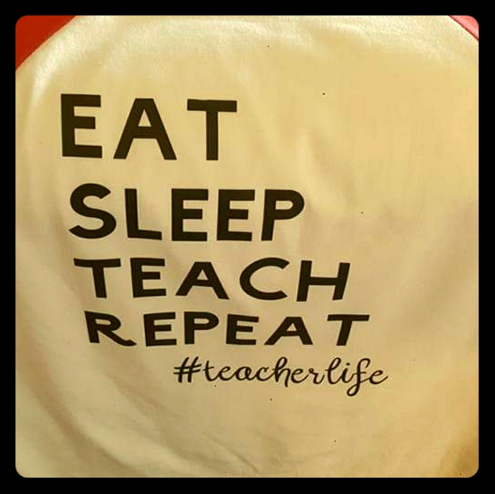 Teacher life 3/4 sleeve t-shirt